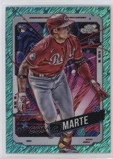 2024 Topps Cosmic Chrome Aqua Equinox Refractor /199 Noelvi Marte #16 0fz3