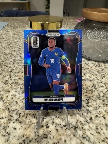 Kylian Mbapp 2026 Panini Prizm Kylian Mbapp #40 Blue