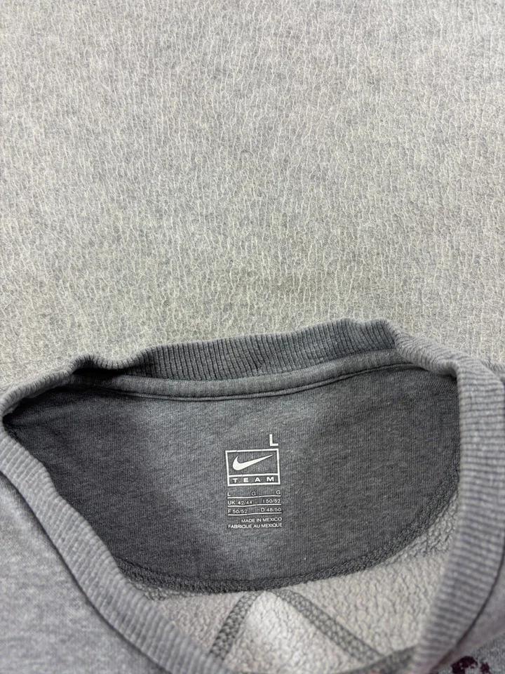 Arizona State Sun Devils Nike Campus Crew Sweatshirt (Men's Large) Gray - Image 3 of 4