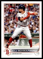 2022 Topps Kyle Schwarber Boston Red Sox #216