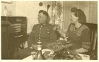 Port. Photo: RARE! German Zollgrenzschutz Border PoIice Officer at Home w/ Wife!