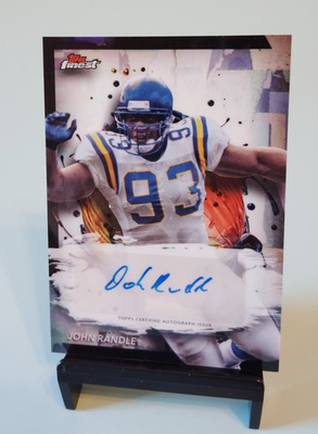#ad #ad 2024 Topps Finest John Randle Auto FA JR Vikings Hall of Fame Autograph $19.99