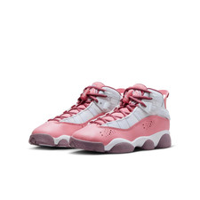 Jordan 6 Rings GS Coral Chalk MISMATE Sz LEFT 5, RIGHT 6 323419-616