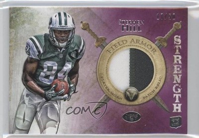 2012 Topps Valor Field Armor Strength 17/50 Stephen Hill Rookie Patch RC 0a3