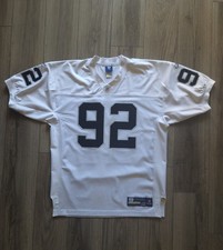 Oakland Raiders Reebok Away Jersey Size 48 No Nameplate