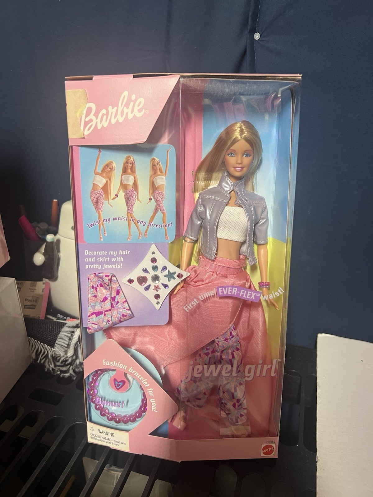 BARBIE JEWEL GIRL Doll with Ever-Flex Waist 2000 Mattel 2806