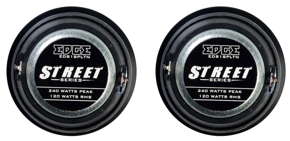 Edge EDS1SPLTN Black 1 Way 1.9 Inch Tweeter 96 dB 4 Ohm 120 W RMS Street Series - Image 4 of 4