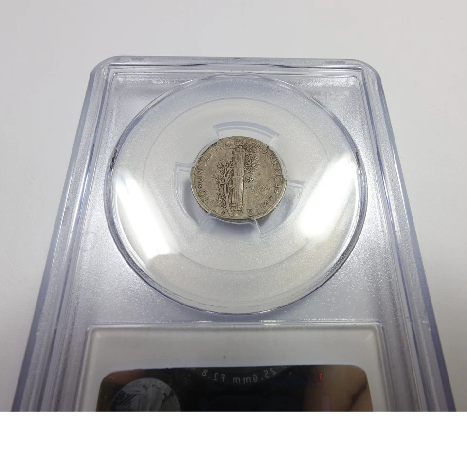 1925 S PCGS VF30 - Silver Mercury Dime 10c US Coin #56063B - Image 4 of 4