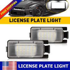 For Nissan LED License Plate Lights Lamps Super Bright White Replace Accessories