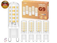 G9 LED Warmweiß 3000K 5W-5Er Pack, LED Lampe, G9 Leuchtmittel 5W Ersatz FüR H