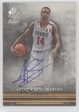 2013-14 SP Authentic Canvas Collection Auto Livio Jean-Charles #CC-45 Auto fm0