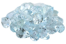 One 10x7 10mm x 7mm Pear Ice Blue Natural Aquamarine Gem Gemstone EBS4698/71925
