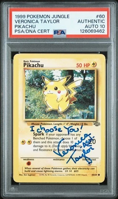 Pikachu Pokémon TCG Professional Sports Authenticator (PSA