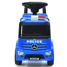Honeyjoy Mercedes Benz Push and Ride Racer Kids Ride On Push Police Car Licensed
