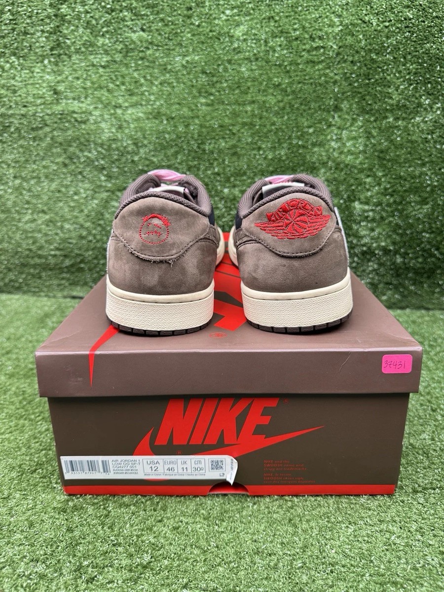 Size 12 - Jordan 1 x Travis Scott Low Mocha 193151879417| eBay