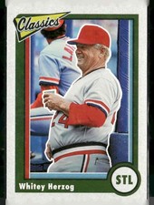 2023 Panini Chronicles: Classics #9 Whitey Herzog