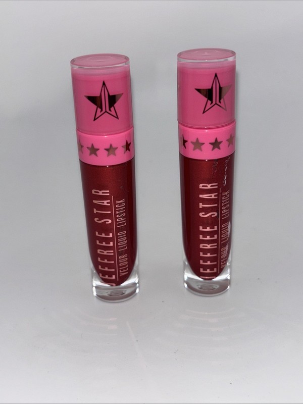 X2 JEFFREE STAR ~ CHRISTMAS STOCKING~ VELOUR LIQUID LIP ~  0.19oz No Box READ