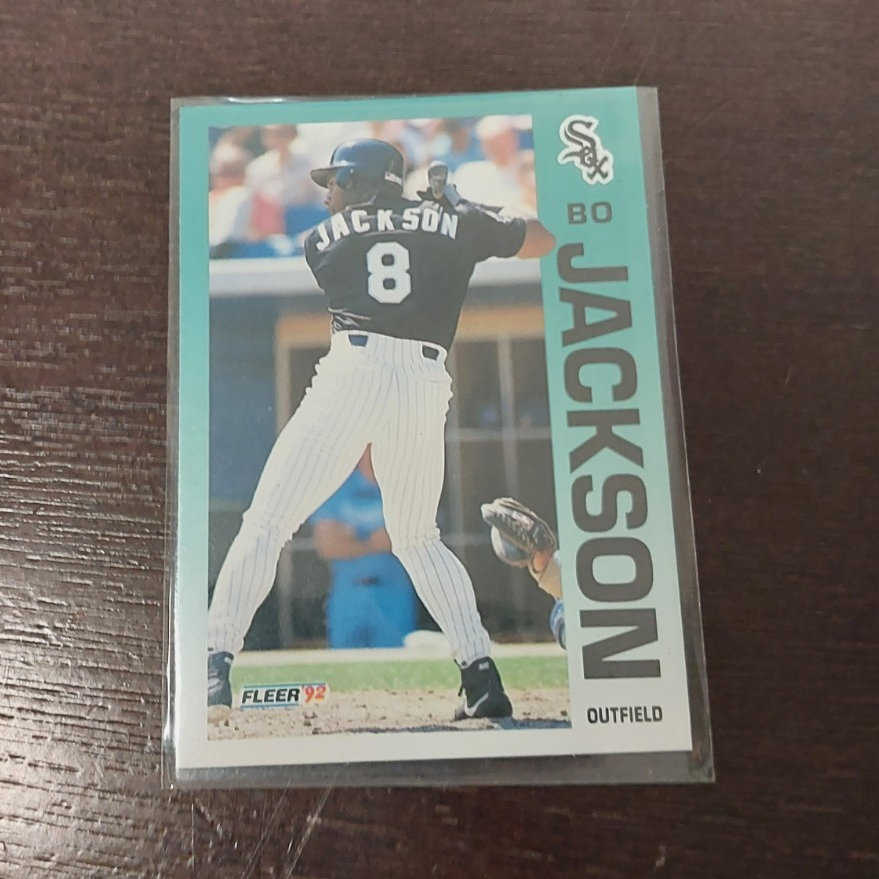 Fleer 1992 Fleer Bo Jackson #86 Chicago White Sox MLB Baseball Card Base Set
