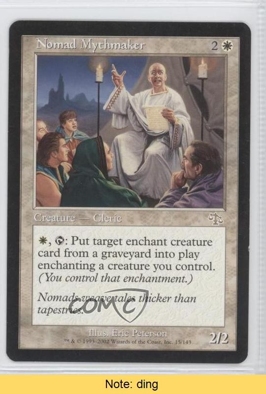 Nomad Mythmaker Magic: Judgment #15 2002 READ vw0