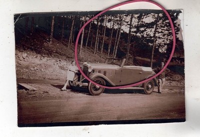PHOTO FOTO  AUTO AUTOMOBILE MATHIS EY 4 VON 1935