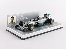 Minichamps 410150306 1/43 Mercedes AMG Petronas F1 W06 Nico Rosberg USA GP 2015