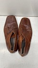 Stacy Adams Men Dress Shoes Brown Leather Oxfords Textured Lace-Up 14 — photo 5