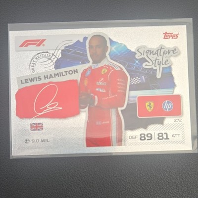 Topps Turbo Attax F1 2026 Signature Style Lewis Hamilton #272