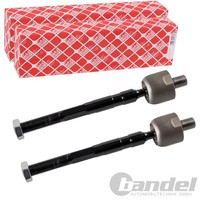 2X febi bilstein Axialgelenke Spurstangen Passend FüR Renault Laguna