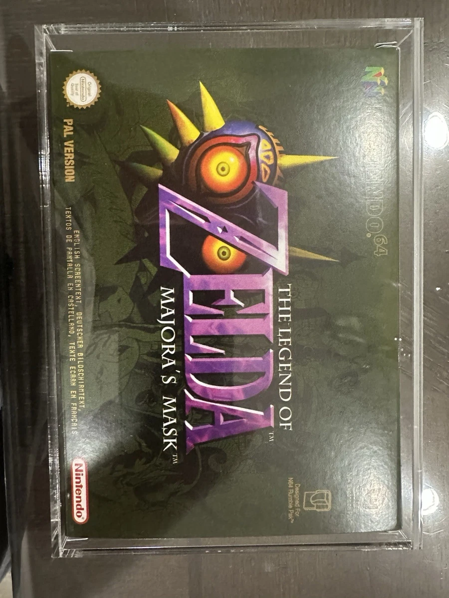 The Legend of Zelda: Majora's Mask (Nintendo 64, PAL, 2000) with