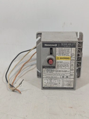 Good Condition! Resideo R8184G4009 Protectorelay Oil Burner Control Untested