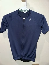 Velocio Foundation Jersey Men’s XS Navy Blue Short Sleeve Cycling Bike Shirt