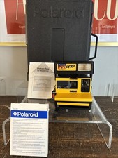 Polaroid Job Pro The Construction Camera In Polaroid Case w/ paperwork