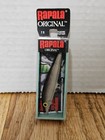 Vintage rapala F7 silver bass balsa lure 2 3/4" 1/8 oz minnow lure floating 