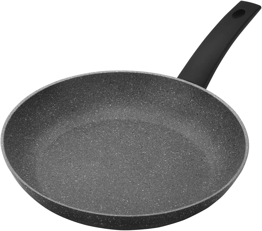 Premium Prestige Eco 24cm Grey Non-Stick Induction Frying Pan Skillet Cookware