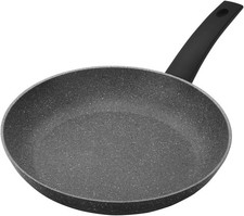 Image of Premium Prestige Eco 24cm Grey Non-Stick Induction Frying Pan Skillet Cookware