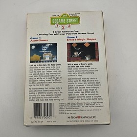 Sesame Street ABC: Ernie&rsquo;s Big Splash - Cartridge + Box - Nintendo Nes - Tested