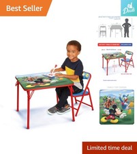 Sturdy Toddler Table  Chair Set with Mickey Mouse Design - Fun  Durable
