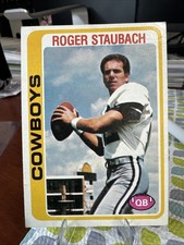1978 Topps Football Card Roger Staubach #290 Dallas Cowboys HoF