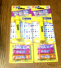 PEEP'S - EASTER CHICK PEZ DISPENSERS - 2 YELLOW