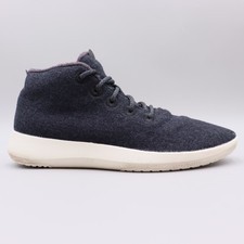 Allbirds Wool Runner Up Mizzle Mens Size 13 US Dark Grey High Top Sneakers Shoes