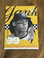 AARON JUDGE 2022 Topps Gallery Modern Artists Orange Parallel SSP /25 #MA-10