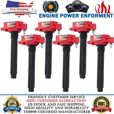 6 Pack 05149168AI Ignition Coils For Dodge Charger Jeep Ram 5149168AH V6 UF648