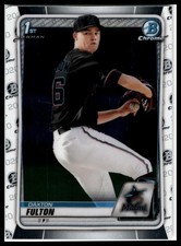 2020 Bowman Draft #CDA-DF Daxton Fulton Chrome Draft Pick Autographs
