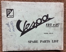 VESPA 125cc 152 L 2 Scooter Douglas Bicycle Parts Bike Manual frame Engine