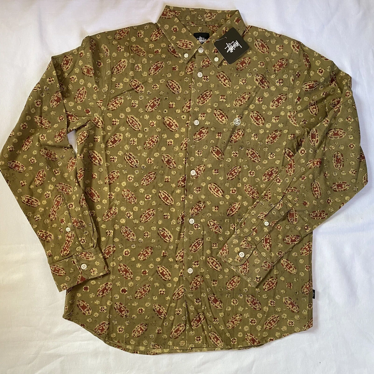 Stussy Paisley Casual Button-Down Shirts for Men for sale | eBay