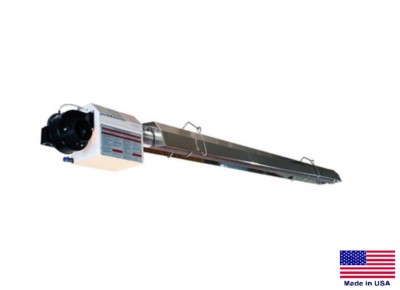 STRAIGHT TUBE HEATER Residential - Infrared - Natural Gas - 10 Ft - 40,000 BTU