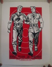 Sonic Youth Poster Silkscreen Odeon Concert Club August 9