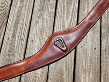 Devoucoux Allure Brown Padded Anatomic English Jumper Girth - 62"/155cm - NWT!