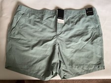 Marks  Spencers Autograph Mens Swim Shorts 4XL Green UPF 50 Holiday Summer