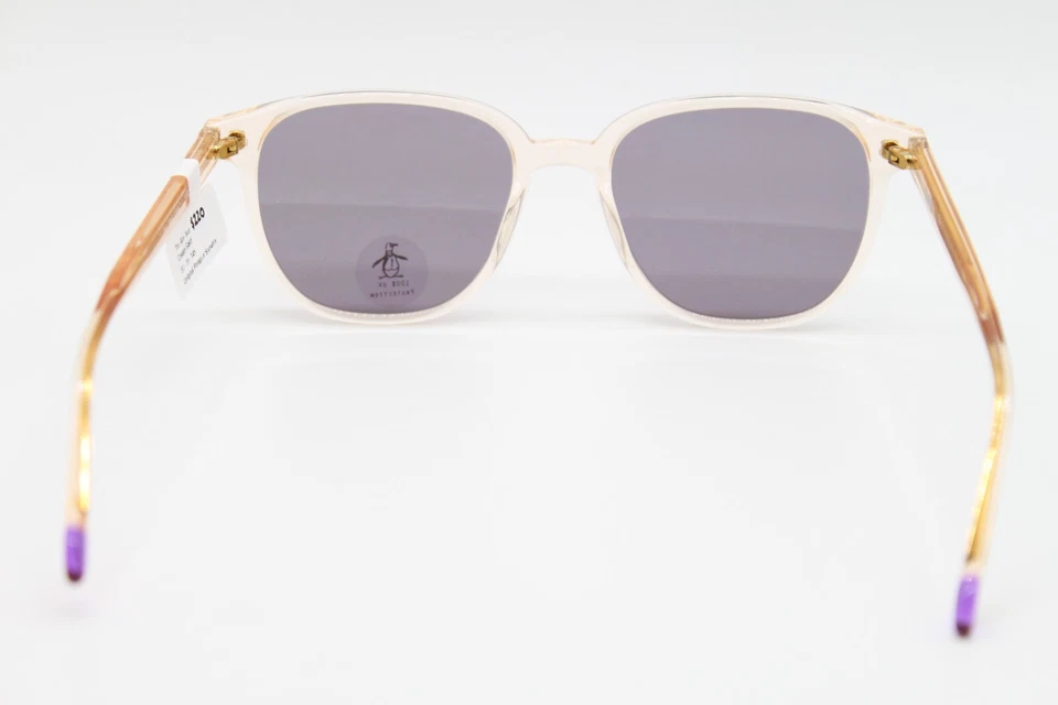 NUEVAS GAFAS DE SOL PENGUIN THE ABE SUN YG ORO CREMA AUTÉNTICAS 53-19 Foto 4 de 4